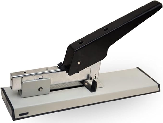 KUYWLMKMZZ Desk Stapler Staplers Office Heavy Duty 100 Page Capacity Metal Heavy Duty Stapler Suitable for Office Learning Desktop File Sorting and Binding School Supplies (Color : A)