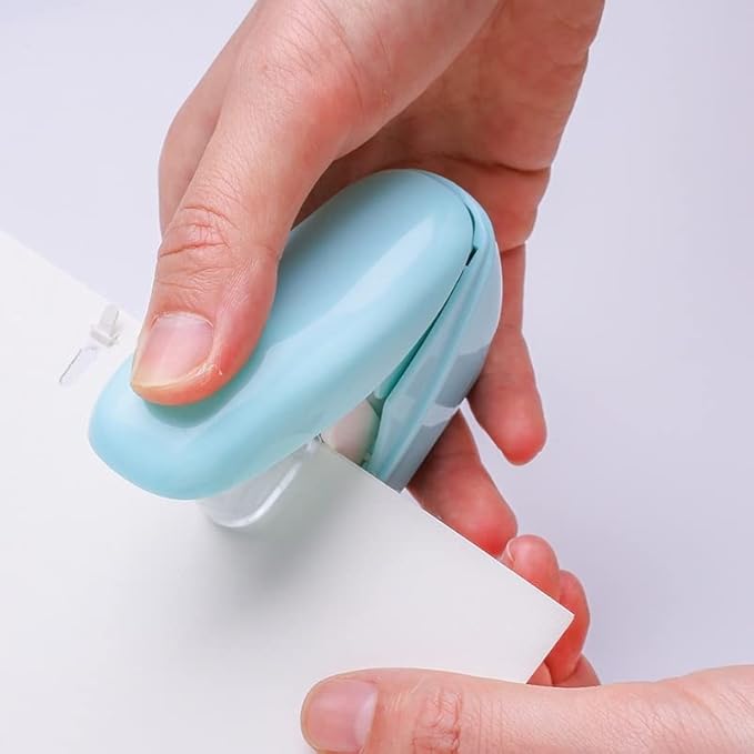 No Nails No Staple Stapling Machine Mini Cute Book Stapleless Stapler Paper Stapling Stapler Without Staple Stapler