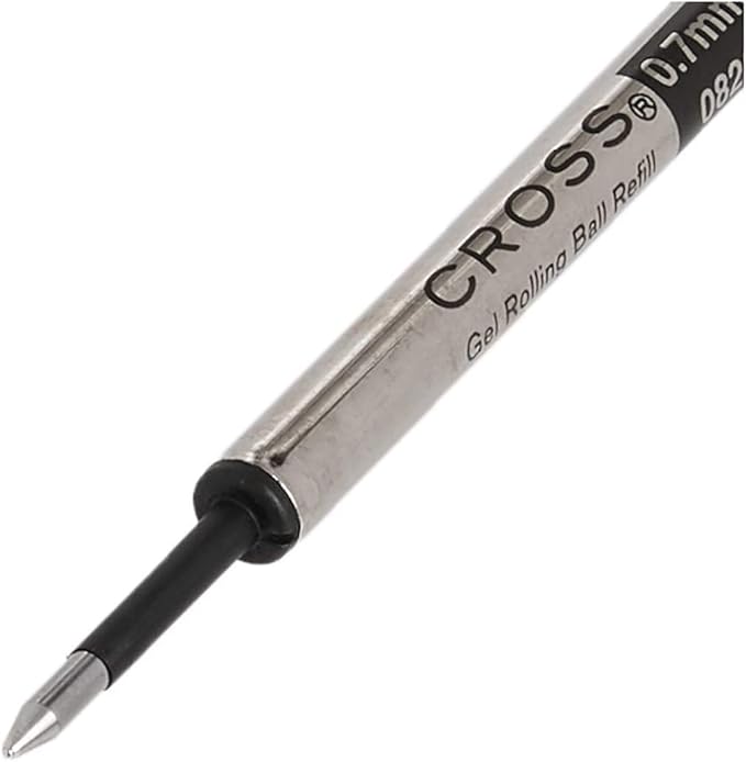 Cross Refill for Cross Selectip Gel Roller Ball Pens, Medium Conical Tip, Black Ink (Pack of 2)