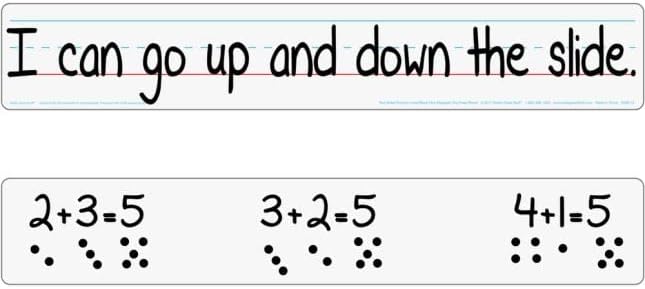 Really Good Stuff Double-Sided Primary-Lined Dry Erase Sentence Strip Boards - Pack of 12