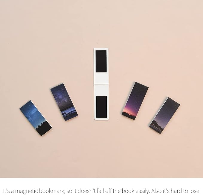 Monolike Magnetic Bookmarks Night Sky Ver.1, Set of 5