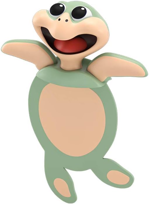 3D Animal Bookmark Wacky Cartoon Squashed Bookmarks Sea Turtle Funny Cute Creative Novelty Bookmarks for Kids