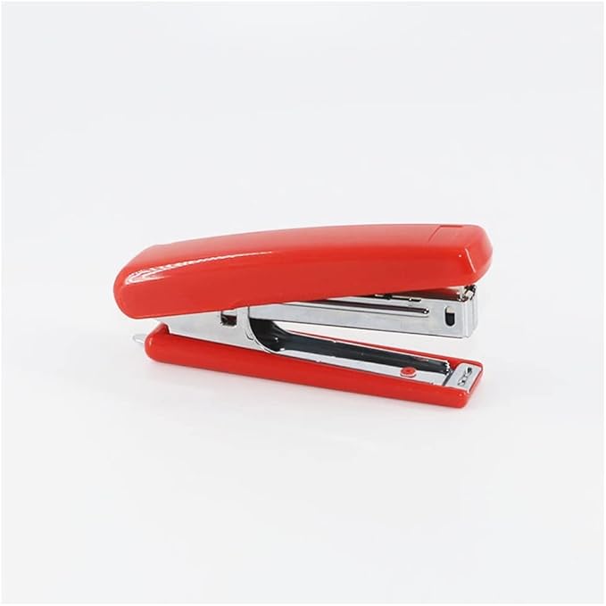 Desk Stapler Stapler Document Binding Stabler Desktop Stapler Labor-Saving Office Student Supplies 25 Pages Capacity 4 Colors for Choice School Supplies (Color : C)