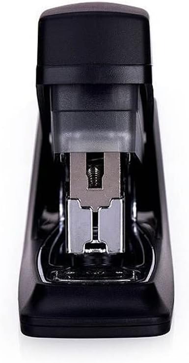 KUYWLMKMZZ Desk Stapler File Binding Portable Stapler Office Stapler Press and Labor-Saving Stapler Suitable for Office File Binding and Finishing Black School Supplies (Color : Black)