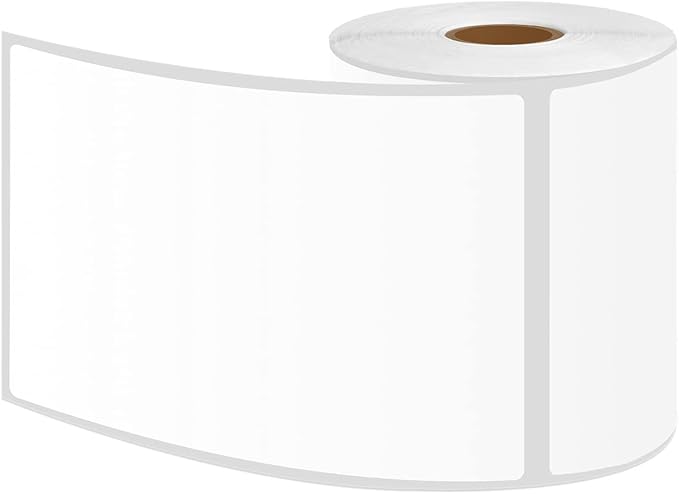 NineLeaf 3 Roll (270 Labels/Roll) Compatible for Brother RD-S02U1 RDS02U1 102mm 4'' x 6'' Standard Address White Paper Labels for RJ-3050 RJ-3150 RJ-4030 RJ-4040 TD-4000 TD-4410D TD-4550DNWB Printers