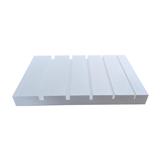Five Slot Insect Butterfly Mounting Spreading Board, polystyrene Foam, 11 inches Long x 17 inches Wide (28 x 43 cm)