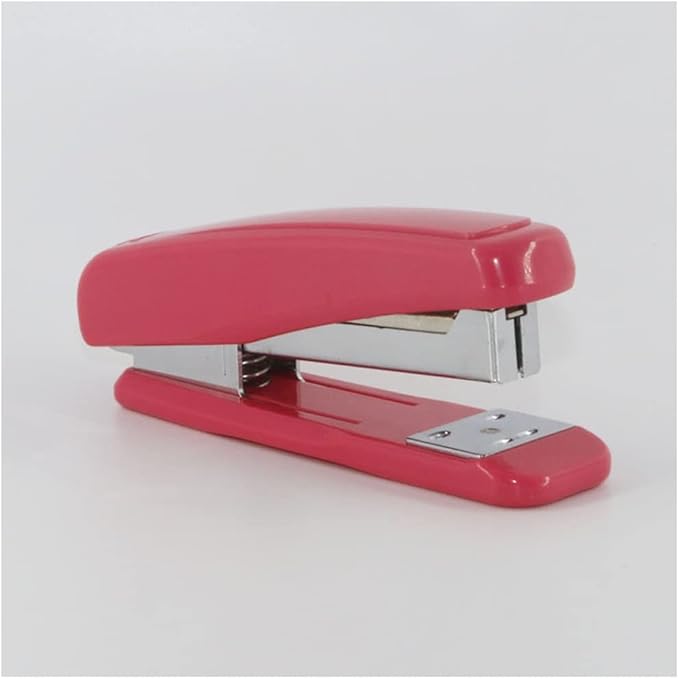 Desk Stapler Simple Student Stapler Desktop Stapler 20-Page Capacity Document Binding Desktop Office Student Supplies Tool Staplers for Desk School Supplies (Color : A)