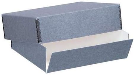 Lineco Museum Storage Box blue-gray-holds size 20 x 24 3 inch