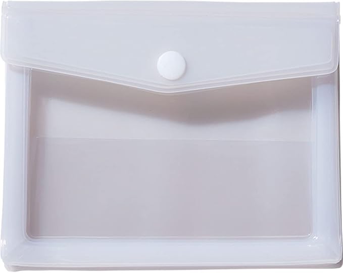 King Jim CH5356T Bag-in-Bag, Cheers, Card Size, Milky White