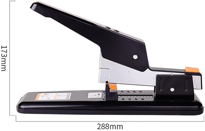 Stapler for Easy and Effortless Binding Stapler with Scale for Binding 100 Pages