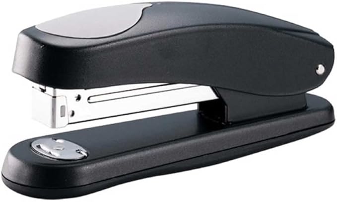 Metal Iron Heavy Duty Stapler Paper Book Binding Stapling Machine Labor Saving Stapler(D)