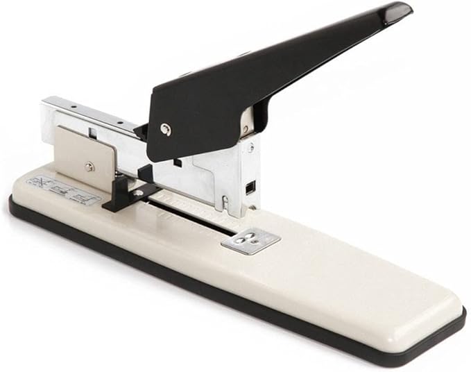 KUYWLMKMZZ Desk Stapler Stapler Heavy Duty Stapler Thickened and Labor-Saving Stapler Can Bind 100 Pages Suitable for School Office Learning Document Sorting School Supplies (Color : A)