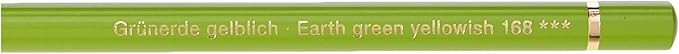 Faber-Castell Polychromos Artists' Single Pencil - Colour 168 Earth Green Yellowish