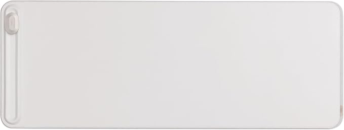 Orbitkey Premium Leather Desk Mat Slim | Multi-Purpose & Waterproof Table Protector Accessory for Work Home Gaming Office Keyboard Mat Organizer | 31.4" L x 12.2" W x 0.19" H, Anti-Slip, Stone Finish