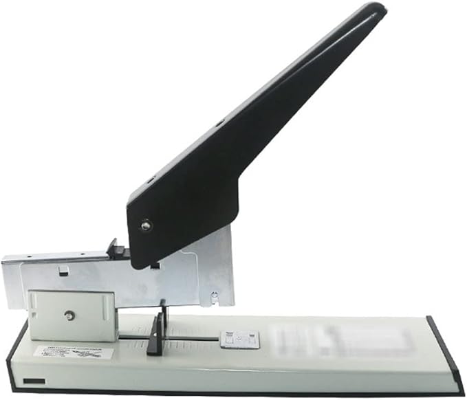 Desk Stapler Heavy Duty Stapler Can Bind 210 Pages of A4 Document Capacity Labor-Saving Thick Layer Stapler Suitable for School Office Supplies School Supplies (Color : A)