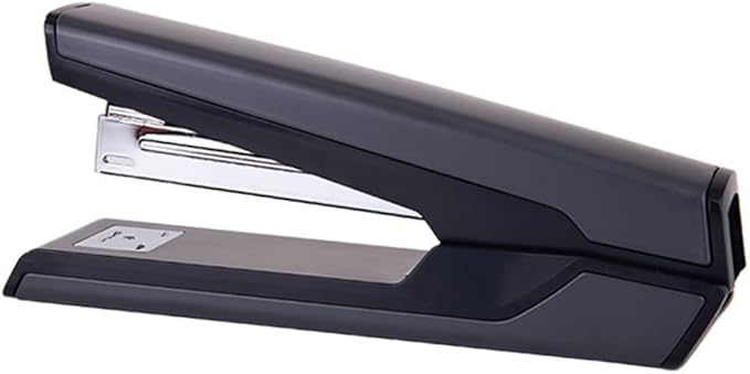 Desk Stapler Metal Stapler Standard Multifunctional Stapler Desktop Stapler 20-page Capacity Durable Metal Stationery Suitable for Document Binding School Supplies ( Color : Black , Size : Small )