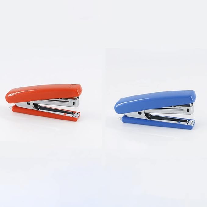 Desk Stapler Stapler Document Binding Stabler Desktop Stapler Labor-Saving Office Student Supplies 25 Pages Capacity 4 Colors for Choice School Supplies (Color : A)