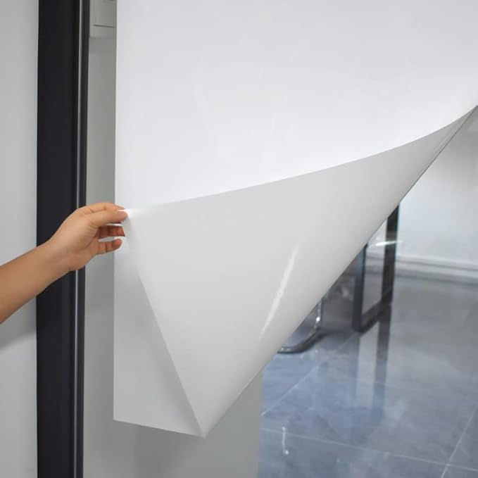 Dry Erase Board Sticker 31.5 x 24 Inch, Whiteboard Sticker for Wall, Pack of 15, White