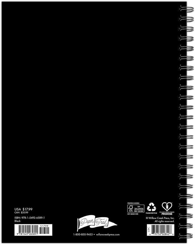 Willow Creek Press, Black Academic 2027 Weekly Planner