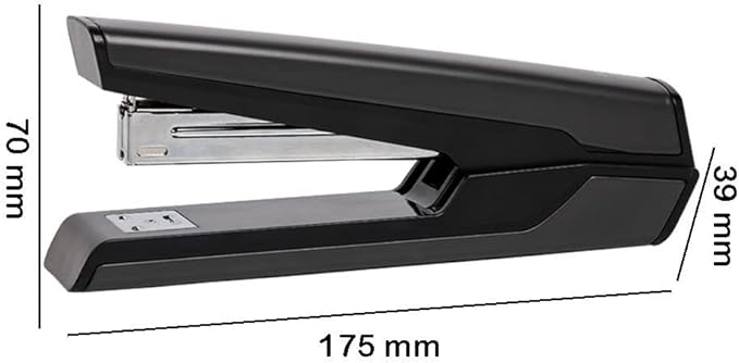 KUYWLMKMZZ Desk Stapler Labor-Saving Staplers Staplers Office Heavy Duty White Student Stapler 25 Pages Capacity to Send 1 Box of Staples School Supplies (Color : B)