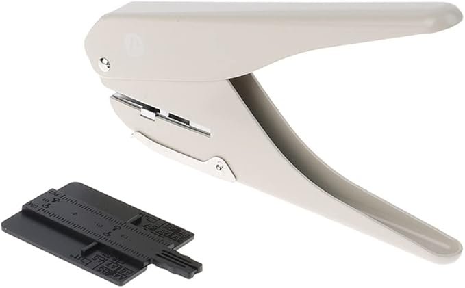 Mushroom Hole Punch for Planner Disc DIY Paper Cutter T-Puncher Craft Machine Office Stationery(D)