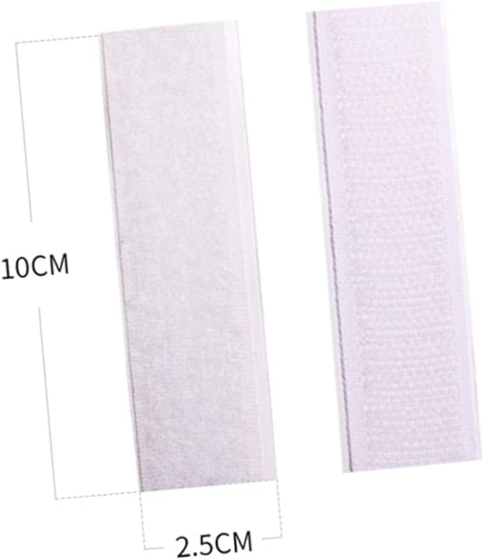 5pcs Self-Adhesive Table Skirt Strips for Office Desk Non Slip Mounting Tape