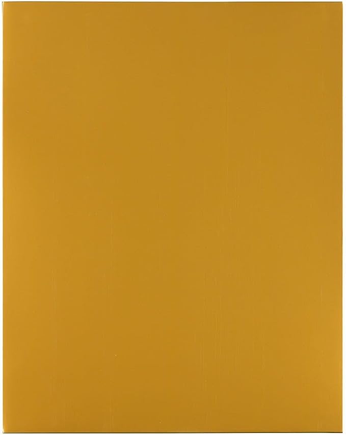JAM PAPER Laminated Two Pocket Glossy Folders - Gold - 3/Pack