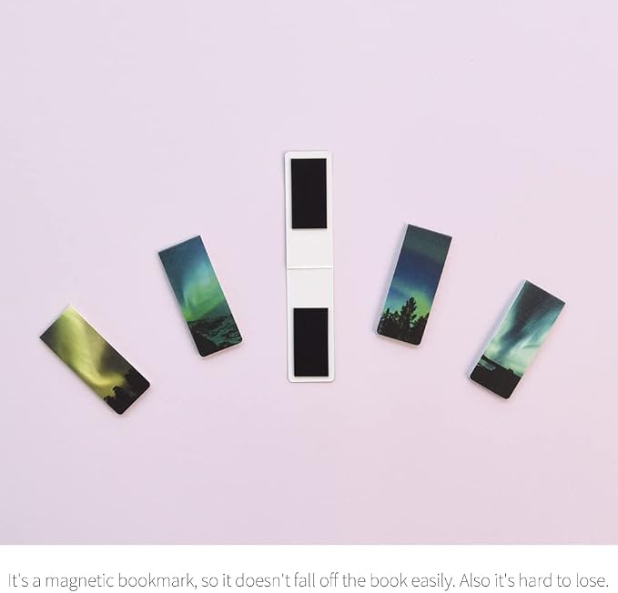 Monolike Magnetic Bookmarks Night Sky ver.1 + ver.2, 10 Pieces