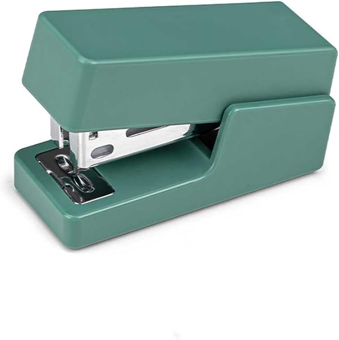 Mini Stapler Set Portable Color Paper Binding Machine Using 24/6/26/6 Staples Stationery Office Supplies(Black)