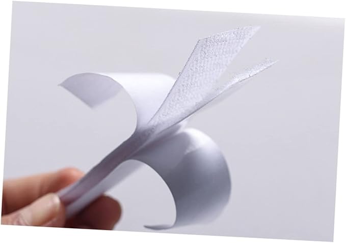 GLEAVI 10pcs Table Skirt Tape Self-Adhesive Hook Loop for Fabric Office Skirt Tapes