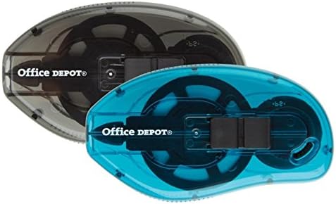 Office Depot® Brand Correction Tape Slide, White, Pack of 2