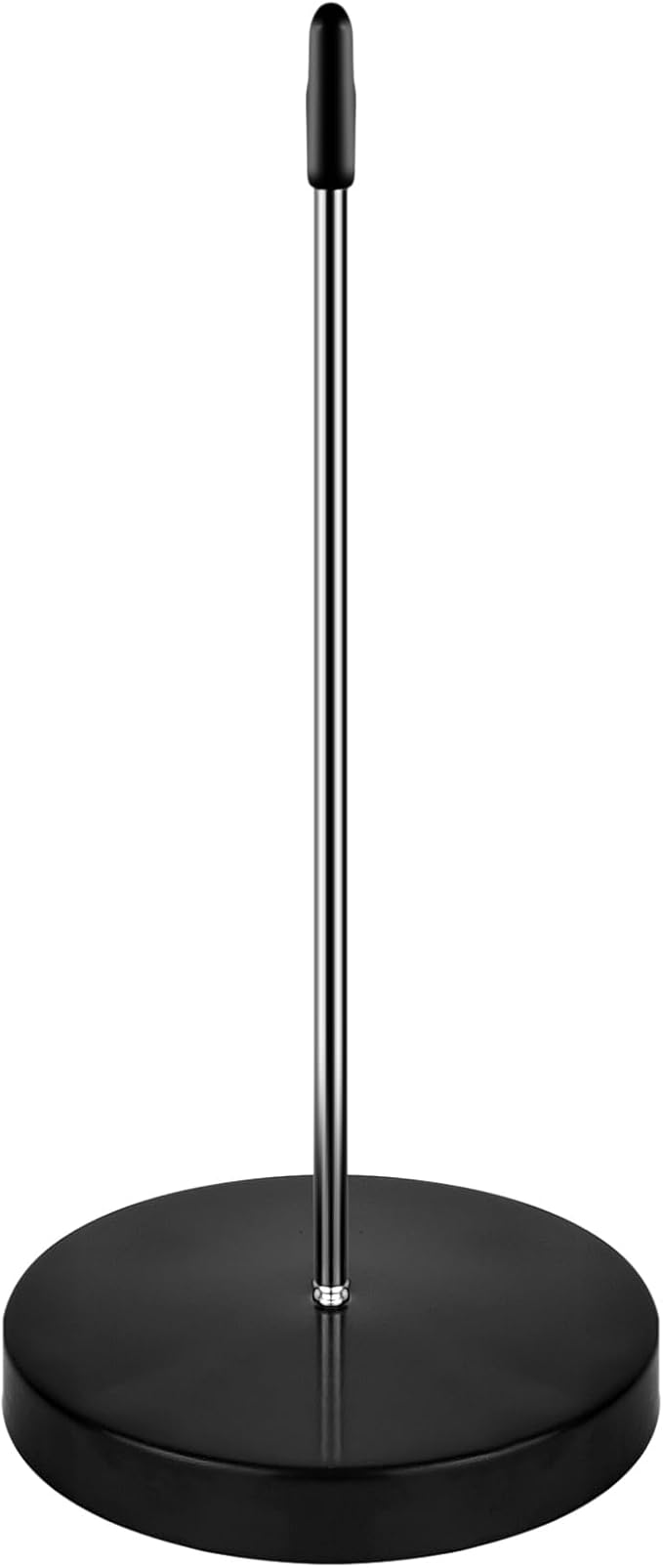 1 Pack Ticket Spike, Metal Bill Holder, Straight Rod Spike, Reliable Receipt Holder Spike for Organizing Tickets, Bills, and Notes in Restaurants, Offices, and Hotels (Black)