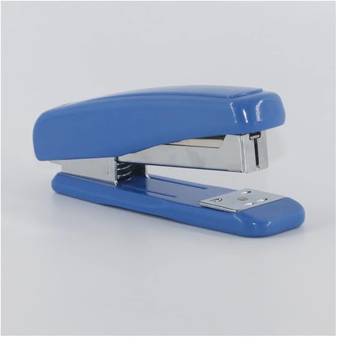 Desk Stapler Simple Student Stapler Desktop Stapler 20-Page Capacity Document Binding Desktop Office Student Supplies Tool Staplers for Desk School Supplies (Color : B)