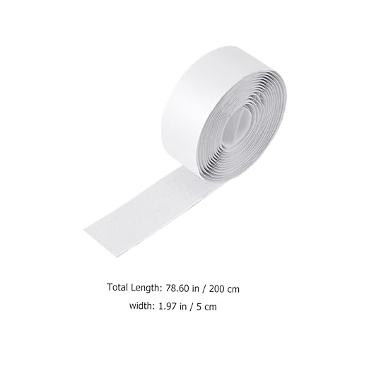 2Rolls Hook and Loop Tape for Guitar Pedal Mounting of Heavy Duty Sticky Fasteners for Effect Pedals Versatile and Durable Adhesive Tapes for Musicians and Professionals