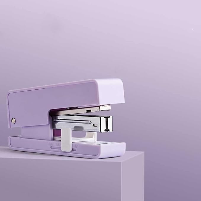 Multifunctional Stapler with Staples 25 Sheets of Effortless Paper Book Binding and Binding Machine Office Supplies(E)