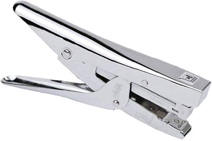 Metal Stapler - Hand Grip Type Labor-Saving Binding Device Stapler （7.5 * 18 * 2.7 Cm）