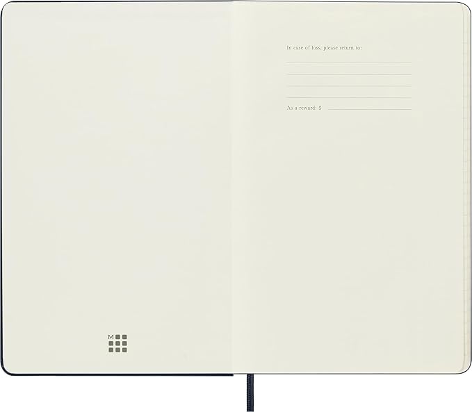 Moleskine Classic 12 Month 2025 Weekly Planner, Hard Cover, Large (5" x 8.25"), Black, 144 pages