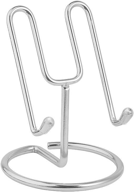 Metal Business Card Holder | Cute Card Organizers Display Stand Postcard Holder Rack for Desktop Working | Multipurpose Metal Phone Stand & Silver Card Holder for Men and Women