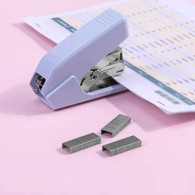 Stapler Paper Easy Binding Office Binding Office Accessories Stationery Binding Paper Stapler(Black-JoJo's Bizarre Adventure1)