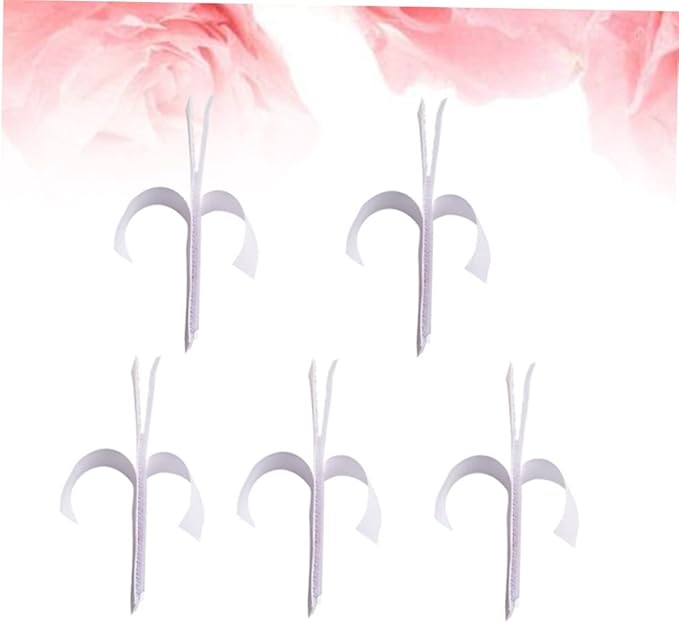 Garneck 5pcs Self-Adhesive Hook and Loop Tape Table Skirt Sticker Pads for Wall Mounting Strong Hold for Smooth Surfaces for Home Office and Classroom Use