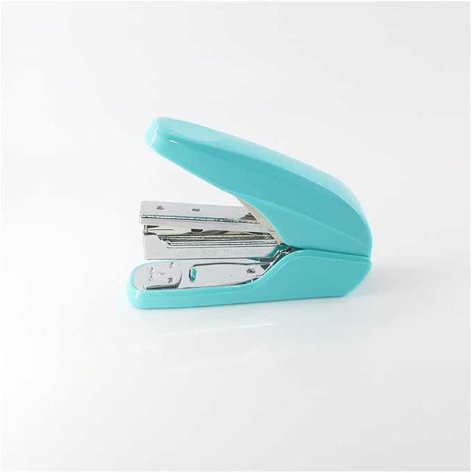 Desk Stapler Mini Stapler Desktop Stapler 20-Page Capacity Stabler Document Binding Desktop Office Student Supplies Staplers for Desk School Supplies (Color : B)