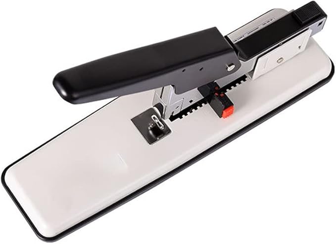 KUYWLMKMZZ Desk Stapler Heavy Duty Stapler Durable Thick Layer Stapler 100 Pages Capacity Suitable for Office Document Binding and Finishing School Supplies (Color : A)