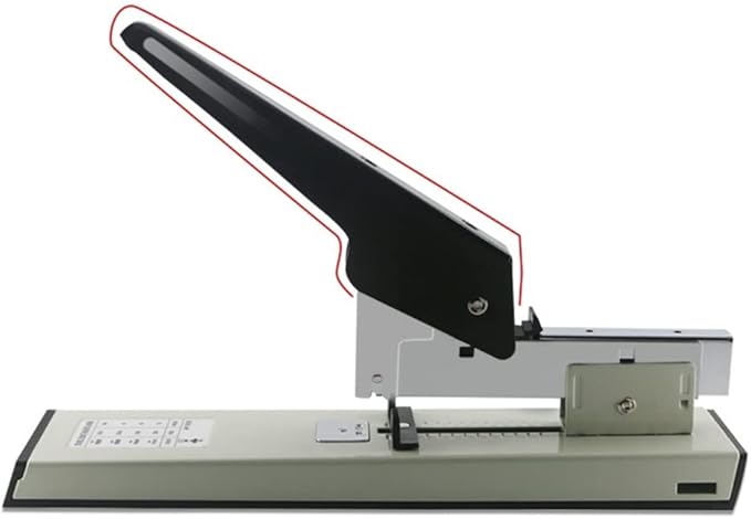 KUYWLMKMZZ Desk Stapler Staplers Office Heavy Duty Desktop Stapler Labor-Saving 100-page Capacity Suitable for Office Document Binding on Office Desks School Supplies (Color : A)