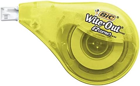BIC Wite-Out EZ Correct Correction Tape, 7 ct. + 1 Bonus BIC Wite-Out Mini Correction Tape