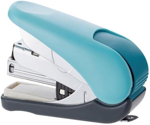 KUYWLMKMZZ Desk Stapler Office Stapler Mini Desktop Stapler Office Desktop Stapler 32 Sheets Capacity Easy to Load Ergonomic Stapler Document Binding School Supplies (Color : A)