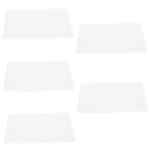 HEALLILY 1500pcs Removable Double-Sided Gel Adhesive Dots for Wall Hanging Sticky Tack for Museum and Home Use No Residue Easy Installation Fasteners