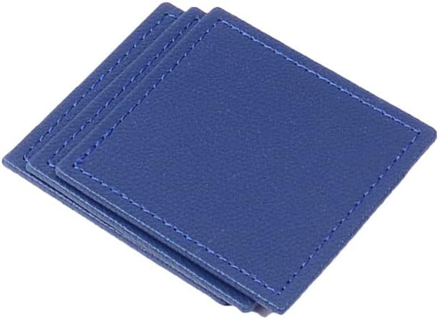 MOOGCO Leather Desk Organizer Set - 14 PCS (Blue) - 19.29 x 13.39 inches