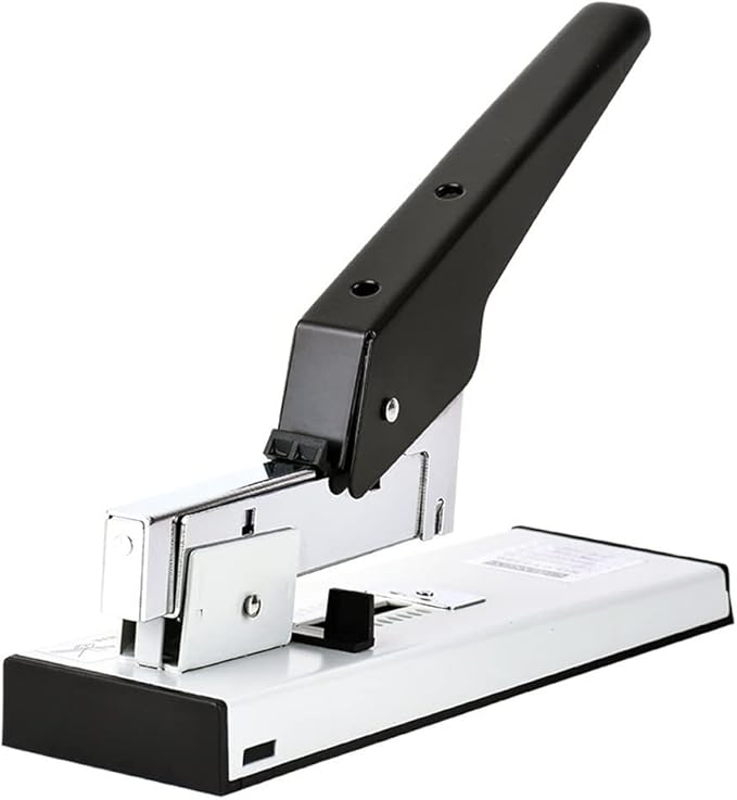 KUYWLMKMZZ Desk Stapler Staplers Office Heavy Duty Labor-Saving Thickening Staplers Office Binding Supplies Can Be Stapled 90 Pages Capacity School Supplies (Color : A)