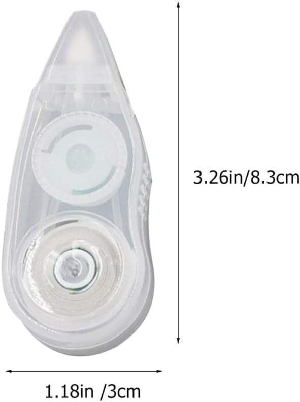 12pcs Correction Tape Set Adhesive Correction Tape 12m Large Capacity Portable School Stationery for Students and Office Use