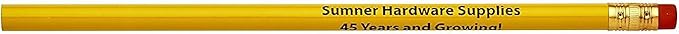 Pencil Guy Promotional Personalized Imprinted Round Pencils.-500 per box